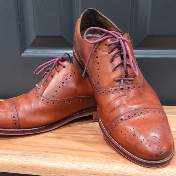 Johnston & Murphy Other - Johnston & Murphy Brown Leather Men's Derbys